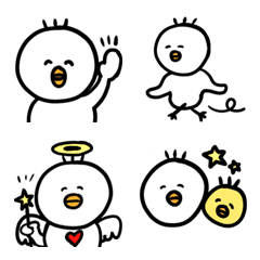 [LINE絵文字] ピヨピヨのほのぼの絵文字2の画像