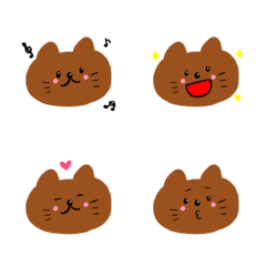 [LINE絵文字] ねこ 可愛い 絵文字の画像