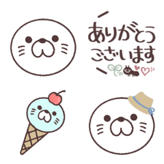 あざらしの絵文字*。の絵文字メイン画像
