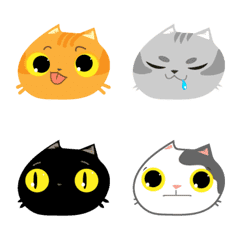 [LINE絵文字] Cat Emoticon OwOの画像