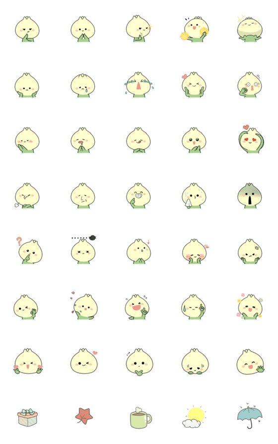 [LINE絵文字]Bawang emojiの画像一覧