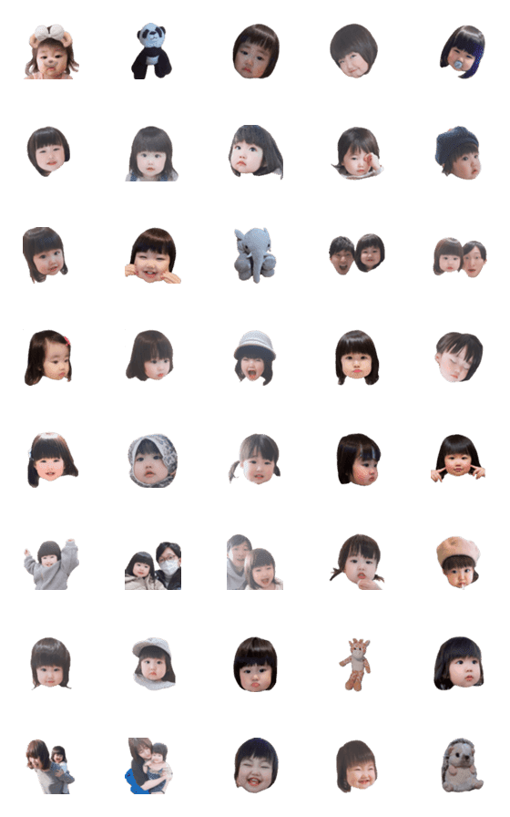 [LINE絵文字]towa's Emoji.3の画像一覧