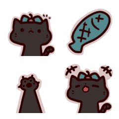 [LINE絵文字] Meowku and fishの画像