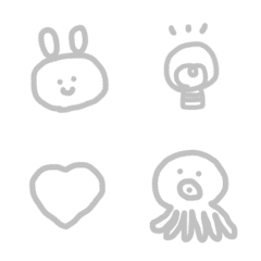 [LINE絵文字] 《 にちじょう しんぷる 》の画像