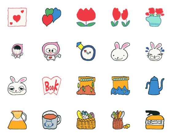 [LINE絵文字]Yamachan Emoji 5の画像一覧