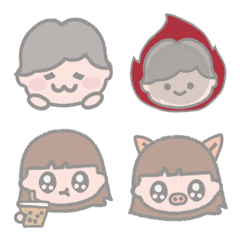 [LINE絵文字] You ＆ Me 3の画像