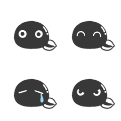 [LINE絵文字] ギョロ目さん66の画像