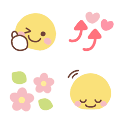 [LINE絵文字] パステル☆顔文字の画像