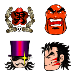 [LINE絵文字] 魁‼男塾 絵文字である！の画像