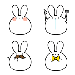 [LINE絵文字] 毎日虚無うさぎの画像