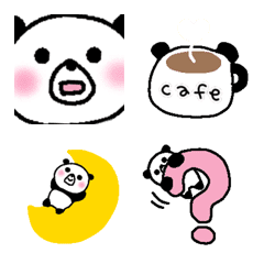 [LINE絵文字] パンダですが・・・♡（日常）の画像