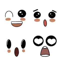 [LINE絵文字] Face countenance Emojiの画像
