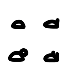 [LINE絵文字] Emoji font thai2の画像
