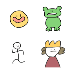 [LINE絵文字] 落書きの画像