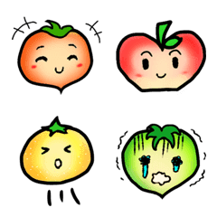 [LINE絵文字] Happy_Fruitsの画像