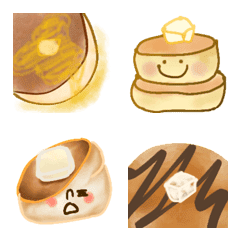 ホットケーキの絵文字メイン画像