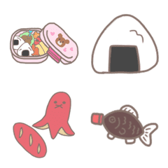 お弁当★絵文字の絵文字メイン画像