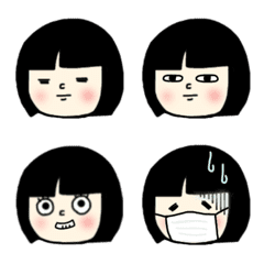 [LINE絵文字] Y子のお顔の画像