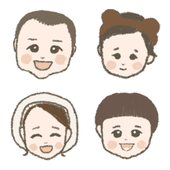 [LINE絵文字] cute baby boys♡の画像