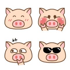 [LINE絵文字] Little pigの画像