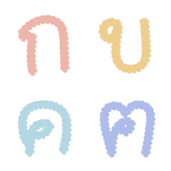 [LINE絵文字] candy words of thaiの画像