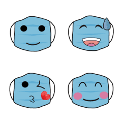 [LINE絵文字] Gospel (face mask everyday expression)の画像