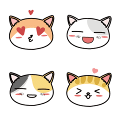 [LINE絵文字] Lovely cat's daily lifeの画像