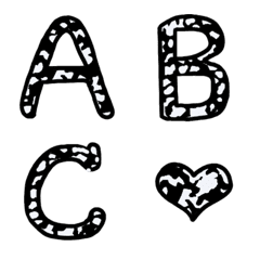 [LINE絵文字] Blackcowithinkの画像