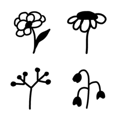 [LINE絵文字] Simple botanicalの画像