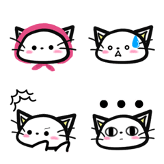 [LINE絵文字] Fuyuhana絵文字（ねこVer.)の画像