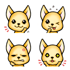 [LINE絵文字] Funny Chihuahuaの画像