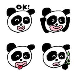 [LINE絵文字] たらこパンダの日常の画像