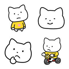 [LINE絵文字] さえないこねこ さえない絵文字の画像