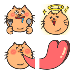 [LINE絵文字] ニャーですね！Lovely Emoji2の画像