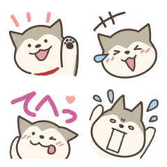 [LINE絵文字] 犬のおハルさんの画像