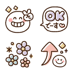 ゆるかわニコちゃん☆の絵文字メイン画像