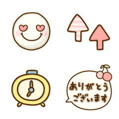 [LINE絵文字] 毎日使える☆まるまる's 2の画像