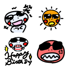 [LINE絵文字] ばん君公式LINE絵文字の画像