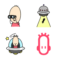 [LINE絵文字] アタマナガコの画像