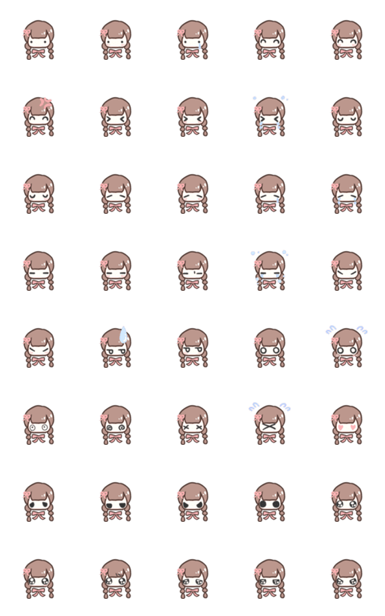 [LINE絵文字]にんげんシリーズ25の画像一覧