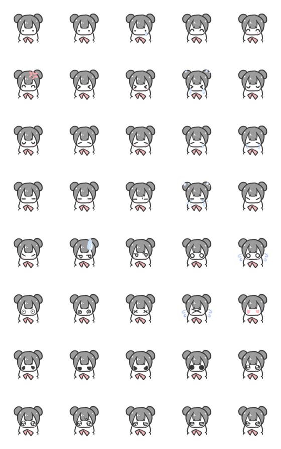 [LINE絵文字]にんげんシリーズ87の画像一覧