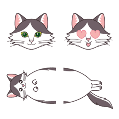 Line絵文字 ハチワレ の完全一覧 全191種類 Line絵文字 ハチワレ の完全一覧 全191種類