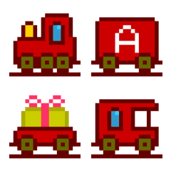 [LINE絵文字] Lovely Little Trainの画像