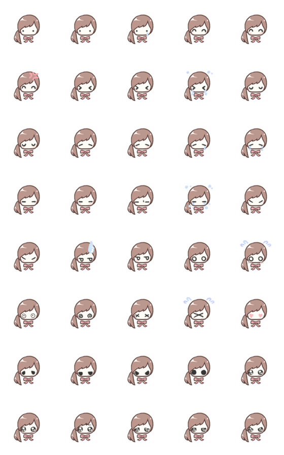 [LINE絵文字]にんげんシリーズ107の画像一覧