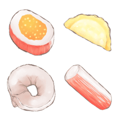 [LINE絵文字] Taiwanese hot pot ingredientsの画像