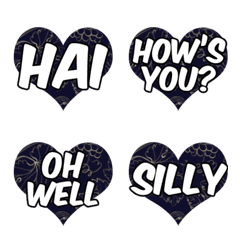 [LINE絵文字] Daily Talk Emoji by Aguの画像