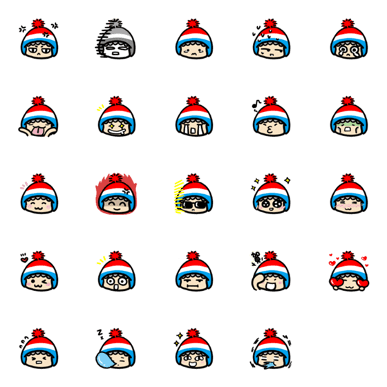 [LINE絵文字]Boy In Baby suit emojiの画像一覧