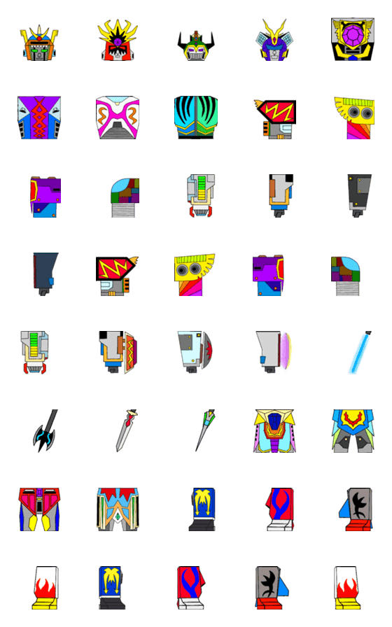 [LINE絵文字]robotの画像一覧