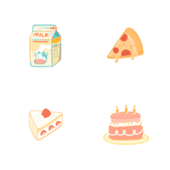 [LINE絵文字] Sugarrushhh  food ＆ candy themeの画像