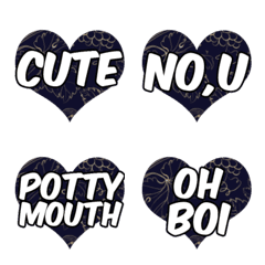 [LINE絵文字] Daily Talk Emoji by Agu vol. 2の画像
